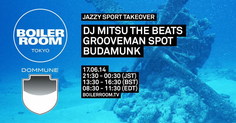 Flyer for event Tokyo: Jazzy Sport.