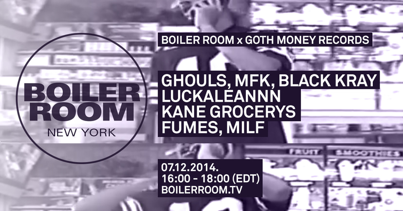 Flyer for event NYC: Goth Money .