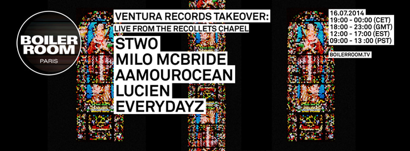 Flyer for event Paris: Ventura Records .