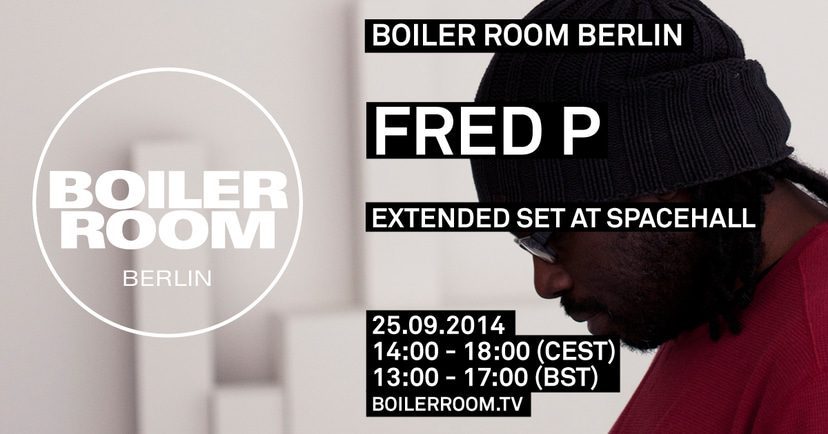 Flyer for event Berlin: Fred P .
