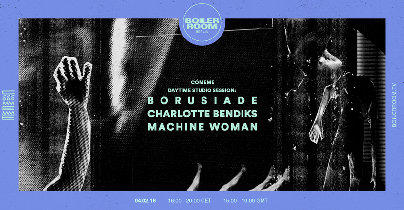 Flyer for event Berlin: Cómeme Family and Friends - Daytime Studio Session.