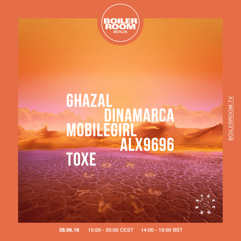 Flyer for event Boiler Room Berlin Studio: Staycore.