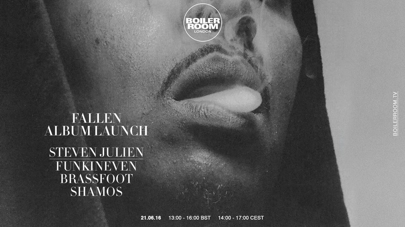 Flyer for event 'Fallen' Album Launch.