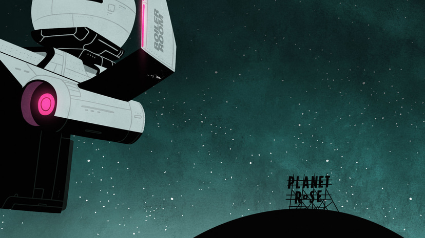 Flyer for event BR Nijmegen x Planet Rose.