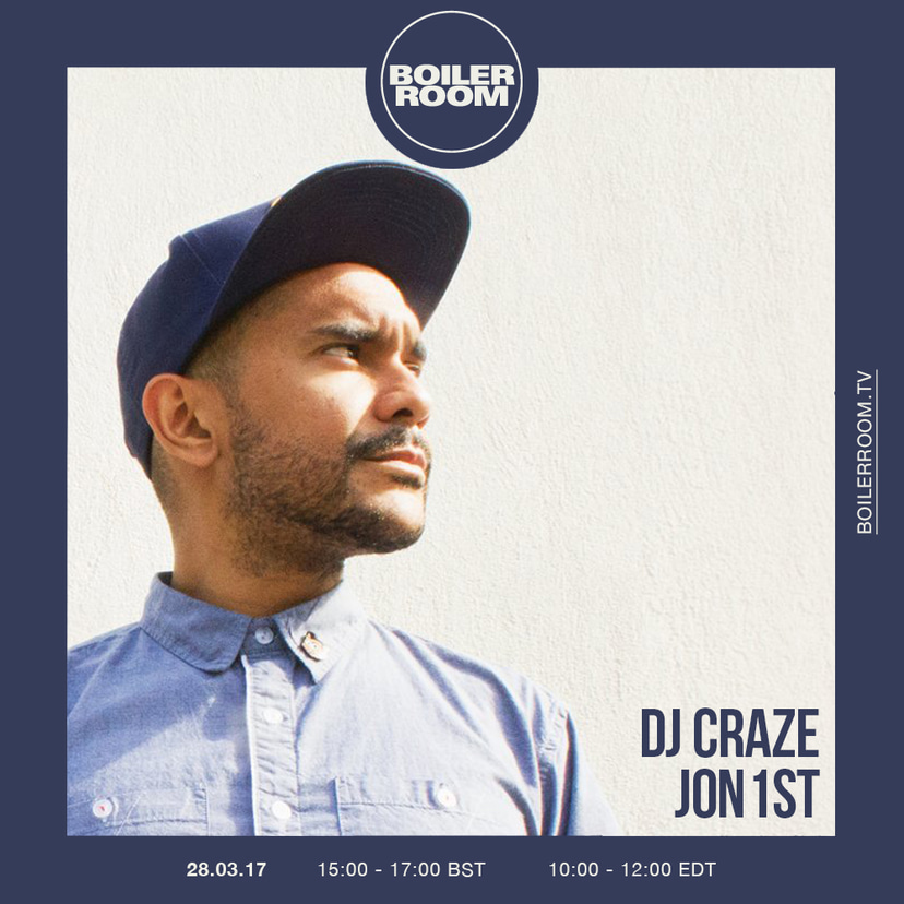 Flyer for event DJ Craze and Jon1st.