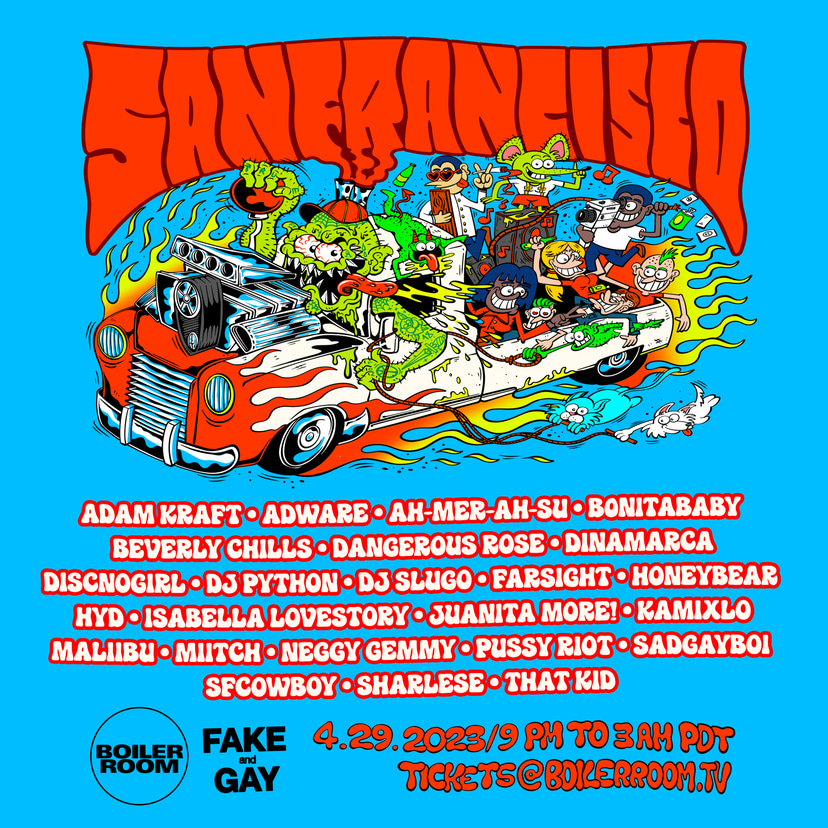 Flyer for event San Francisco.