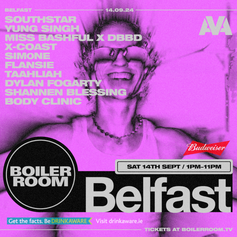 Flyer for event Belfast.