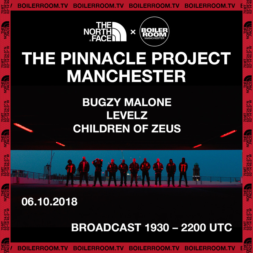 Flyer for event The North Face x Boiler Room: Manchester.