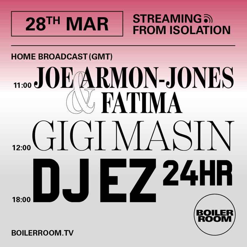 Flyer for event Streaming From Isolation – #6.