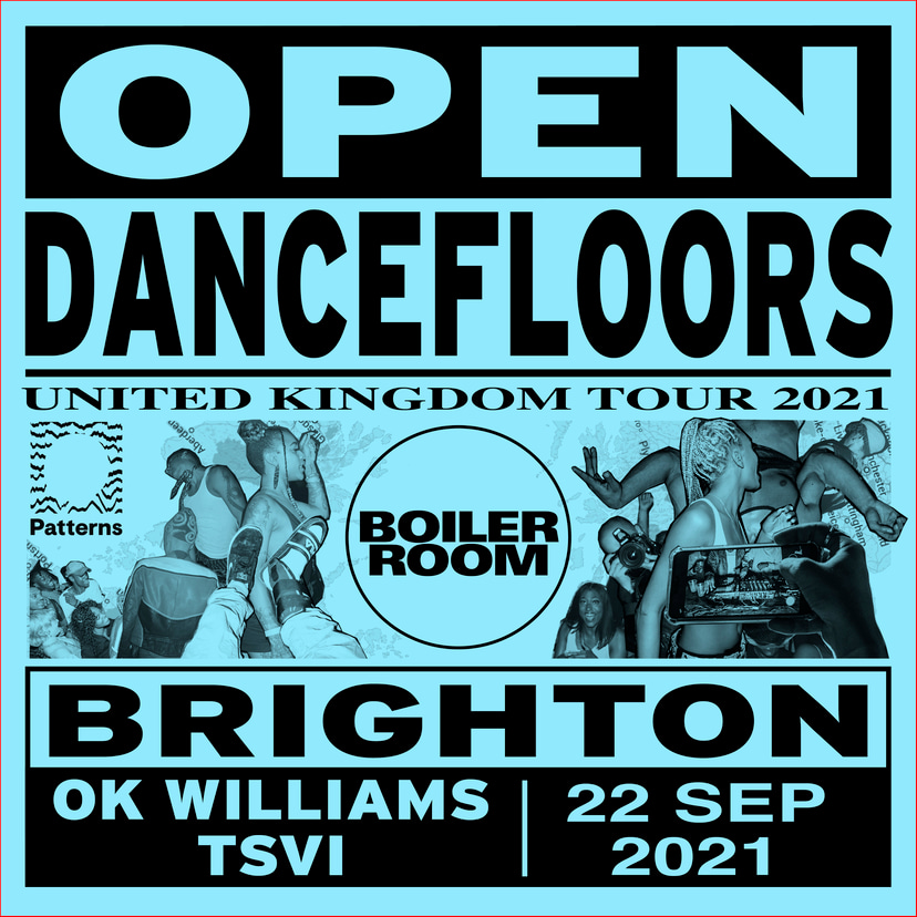 Flyer for event Open Dancefloors | Brighton.