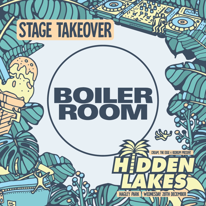 Flyer for event Hidden Lakes Festival.