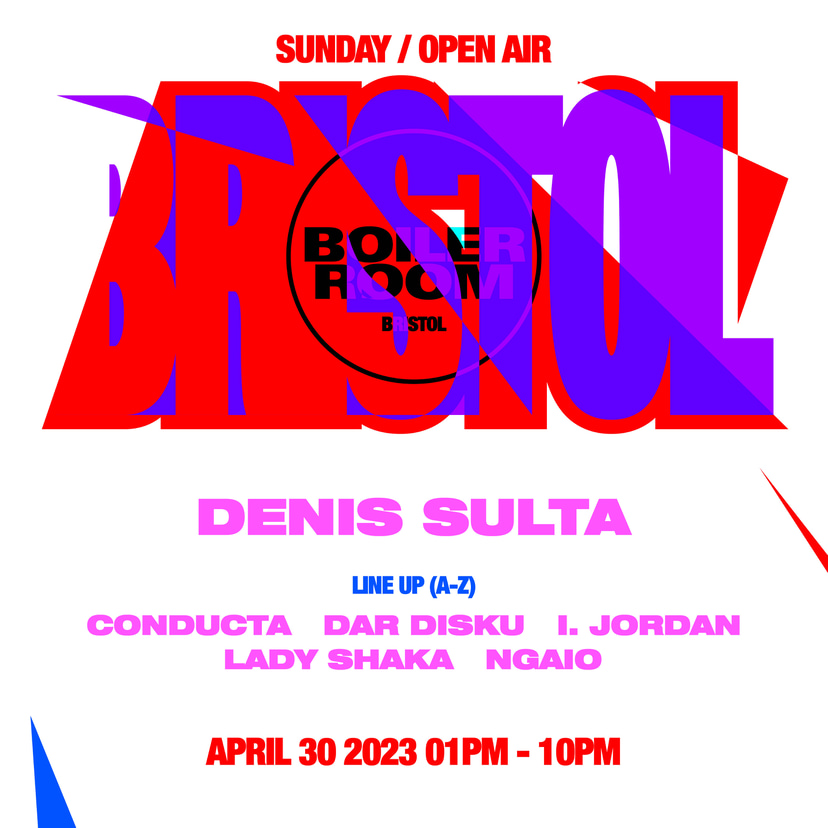 Flyer for event Bristol: Open Air | Sunday.