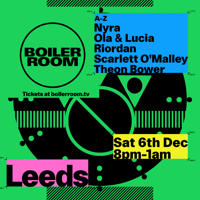 Flyer for event Leeds.
