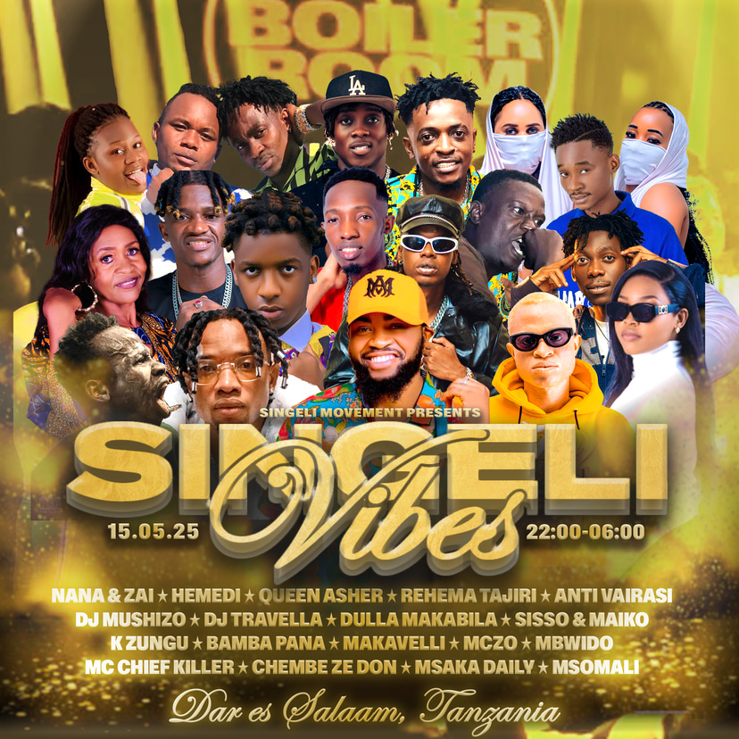 Flyer for event Dar Es Salaam: Singeli Vibes.
