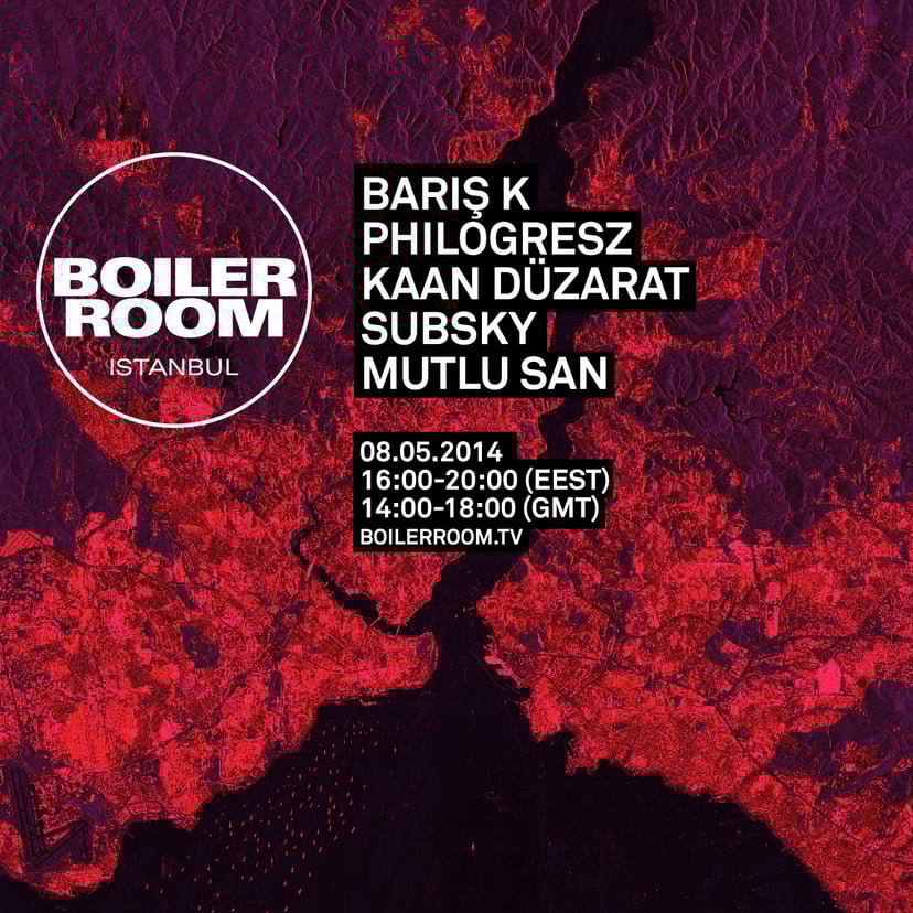 Flyer for event Istanbul: Daytime w/ Baris K & more.