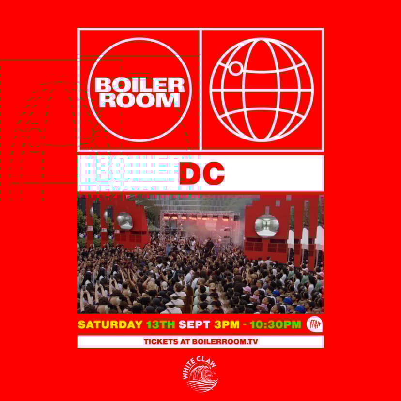 Flyer for event DC | Saturday.