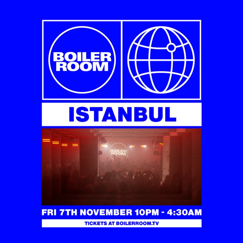 Flyer for event Istanbul.
