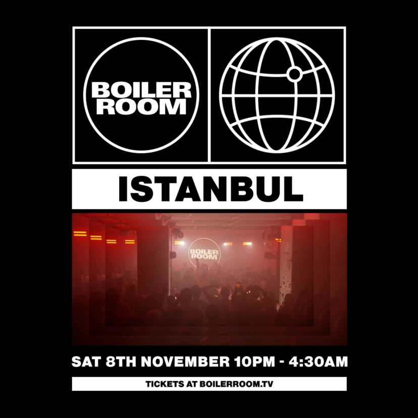 Flyer for event Istanbul | Saturday.