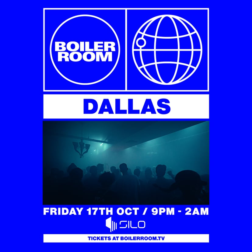 Flyer for event Dallas.
