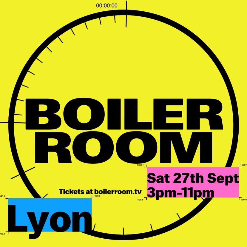Flyer for event Lyon.