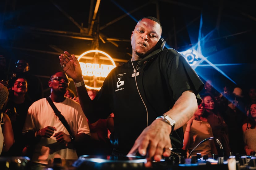 Flyer for event Oscar Mbo.