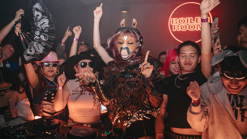 Flyer for event horsegiirL.