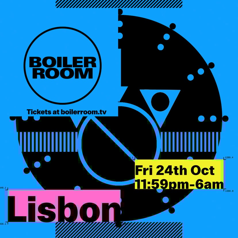 Flyer for event Lisbon.